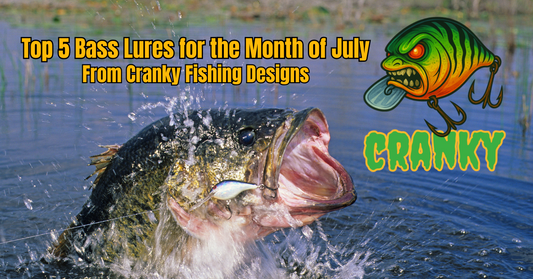 π£ Top 5 Bass Lures for July β Cranky Fishing Designs Approved