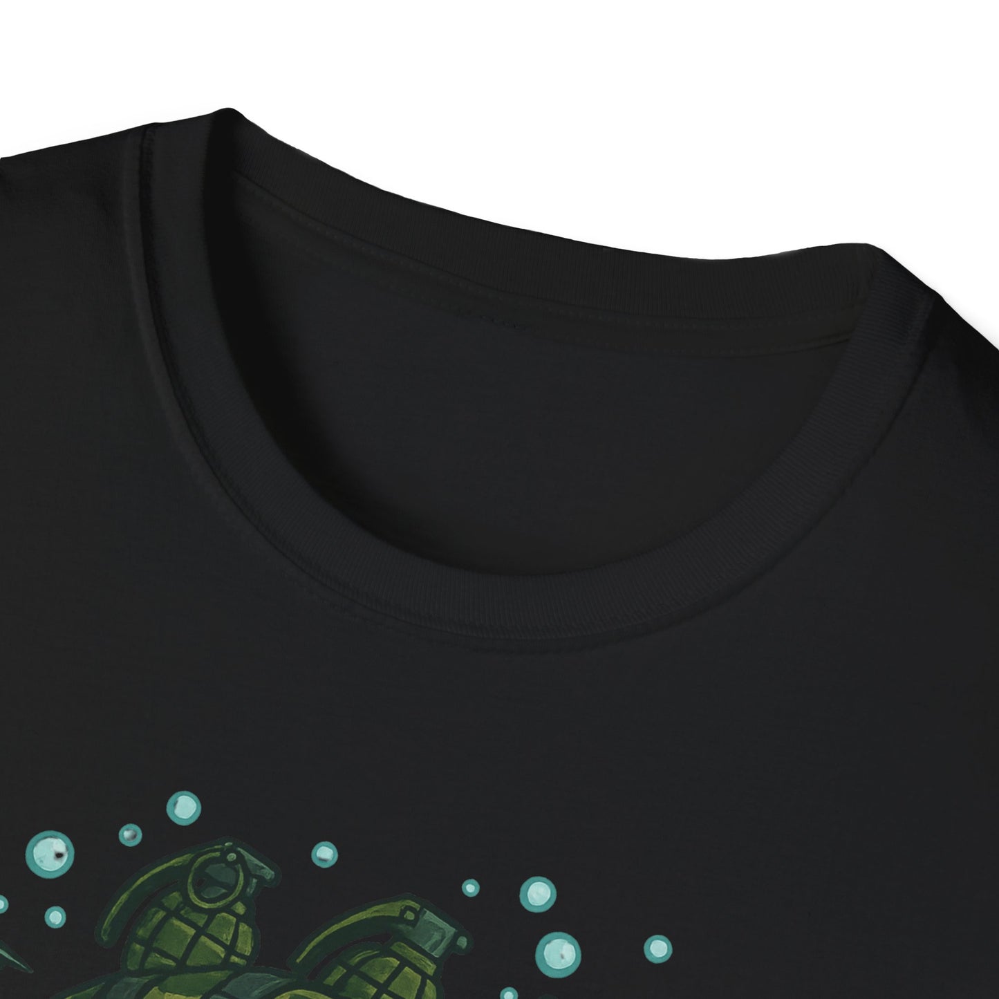 Cranky Grenade Lure Ambush Tee – Tactical Bass Fishing Cartoon Shirt