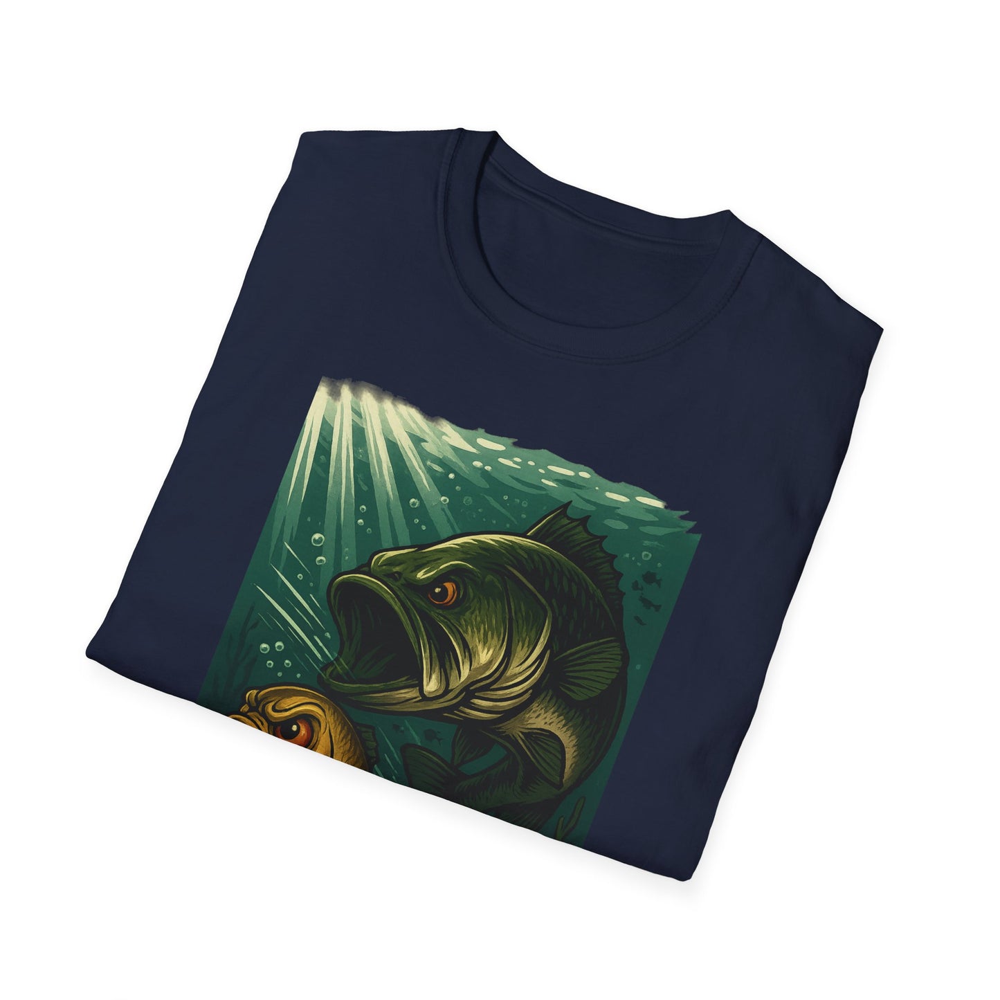 “Cranky Bass Chase – Bold Underwater Crankbait Attack Design”