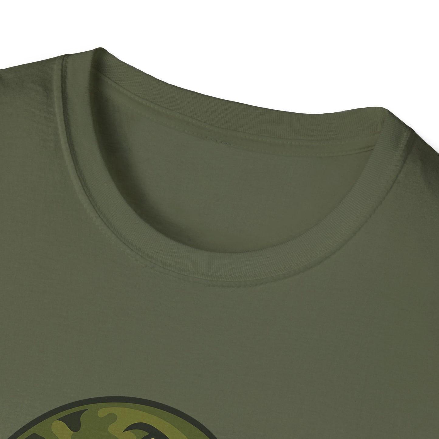 CRANKY Camo Crankbait Bass Fishing Tee – Bold Military Style Lure Design