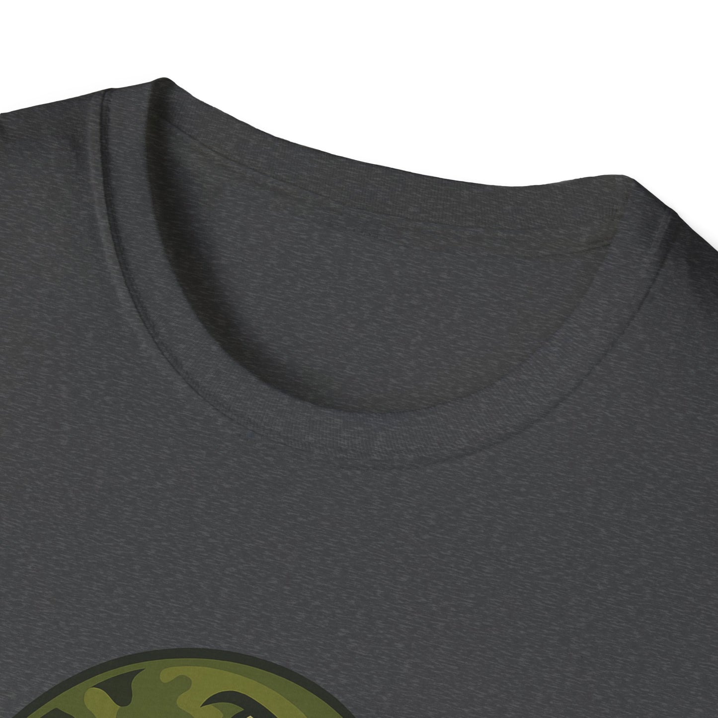 CRANKY Camo Crankbait Bass Fishing Tee – Bold Military Style Lure Design