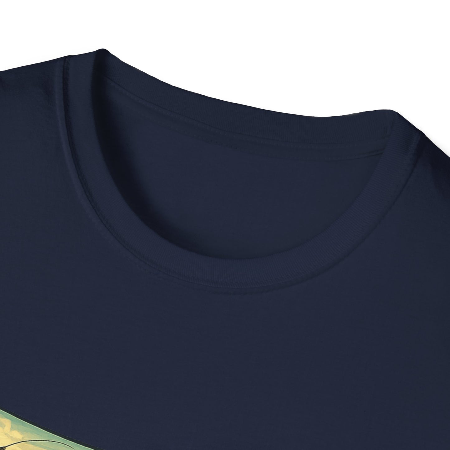 American Bass Waters Tee – USA Map Fishing Scene Shirt