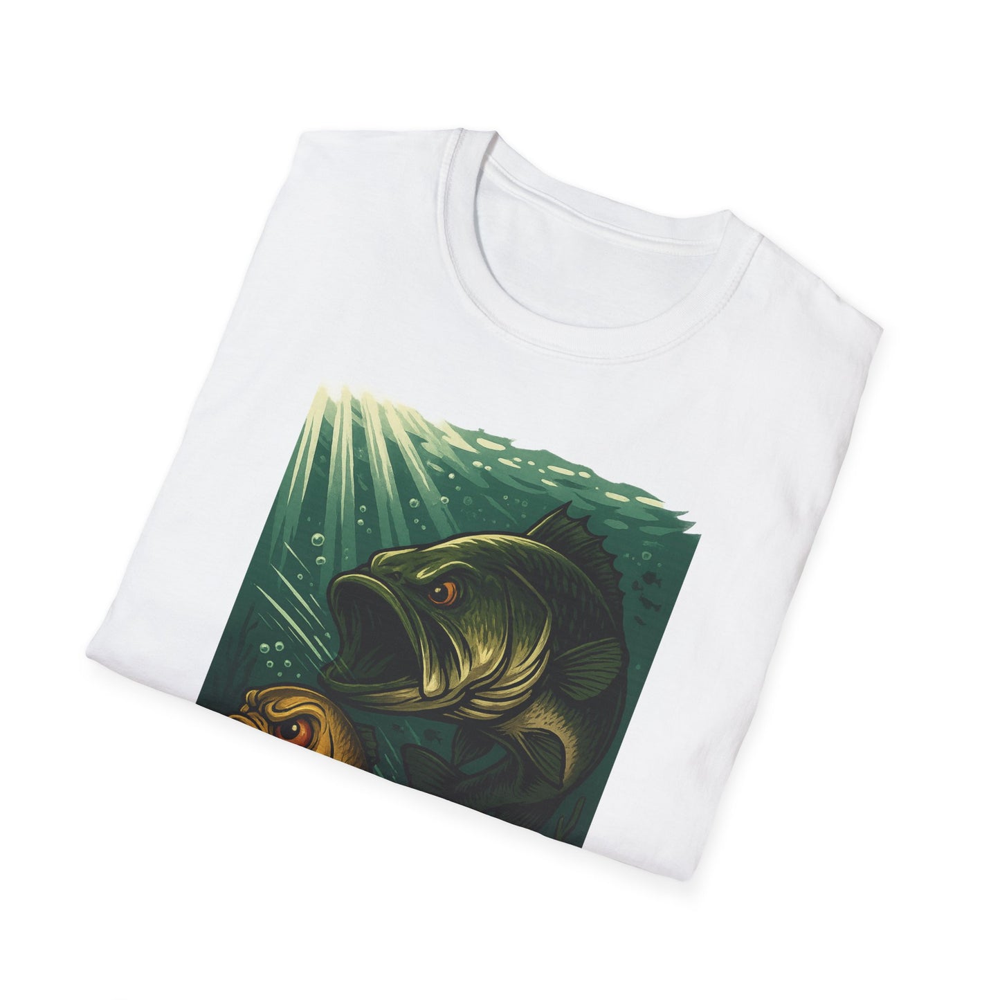 “Cranky Bass Chase – Bold Underwater Crankbait Attack Design”
