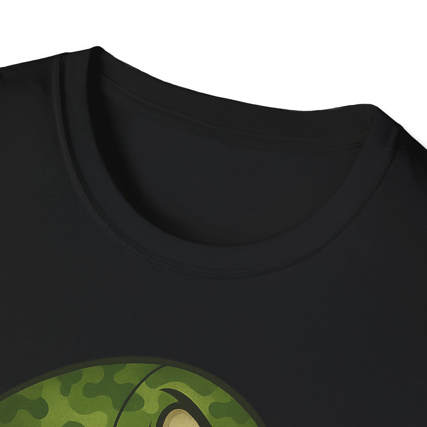 CRANKY Green Camo Crankbait Shirt – Classic Outdoor Bass Fishing Tee