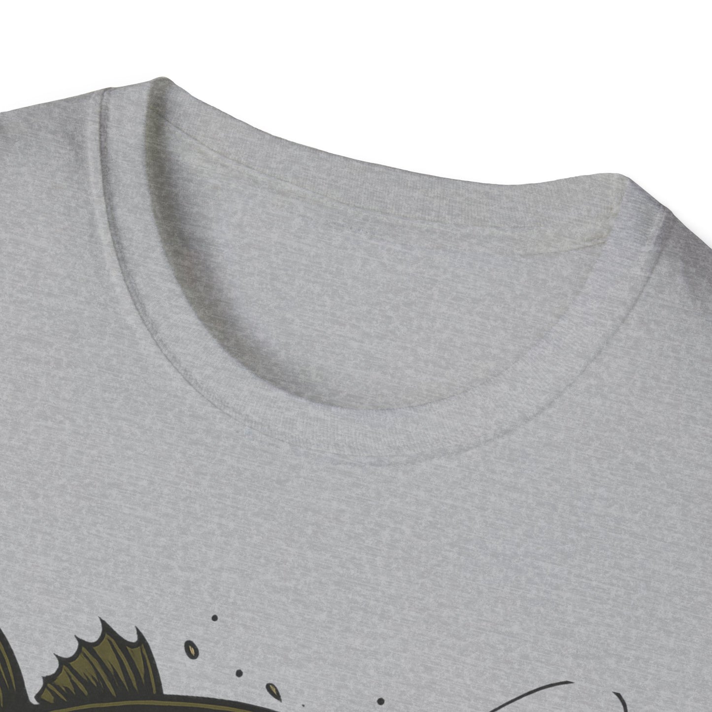 Bass to the Bone – Skull and Largemouth Fusion Fishing Shirt