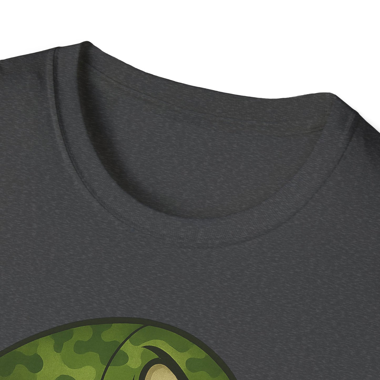 CRANKY Green Camo Crankbait Shirt – Classic Outdoor Bass Fishing Tee