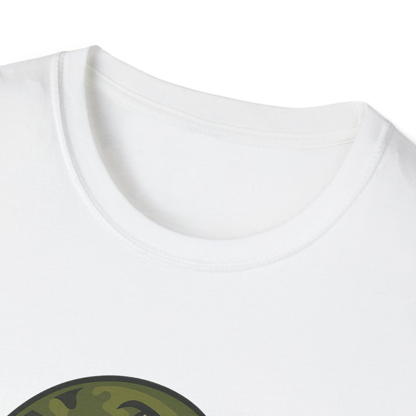 CRANKY Camo Crankbait Bass Fishing Tee – Bold Military Style Lure Design