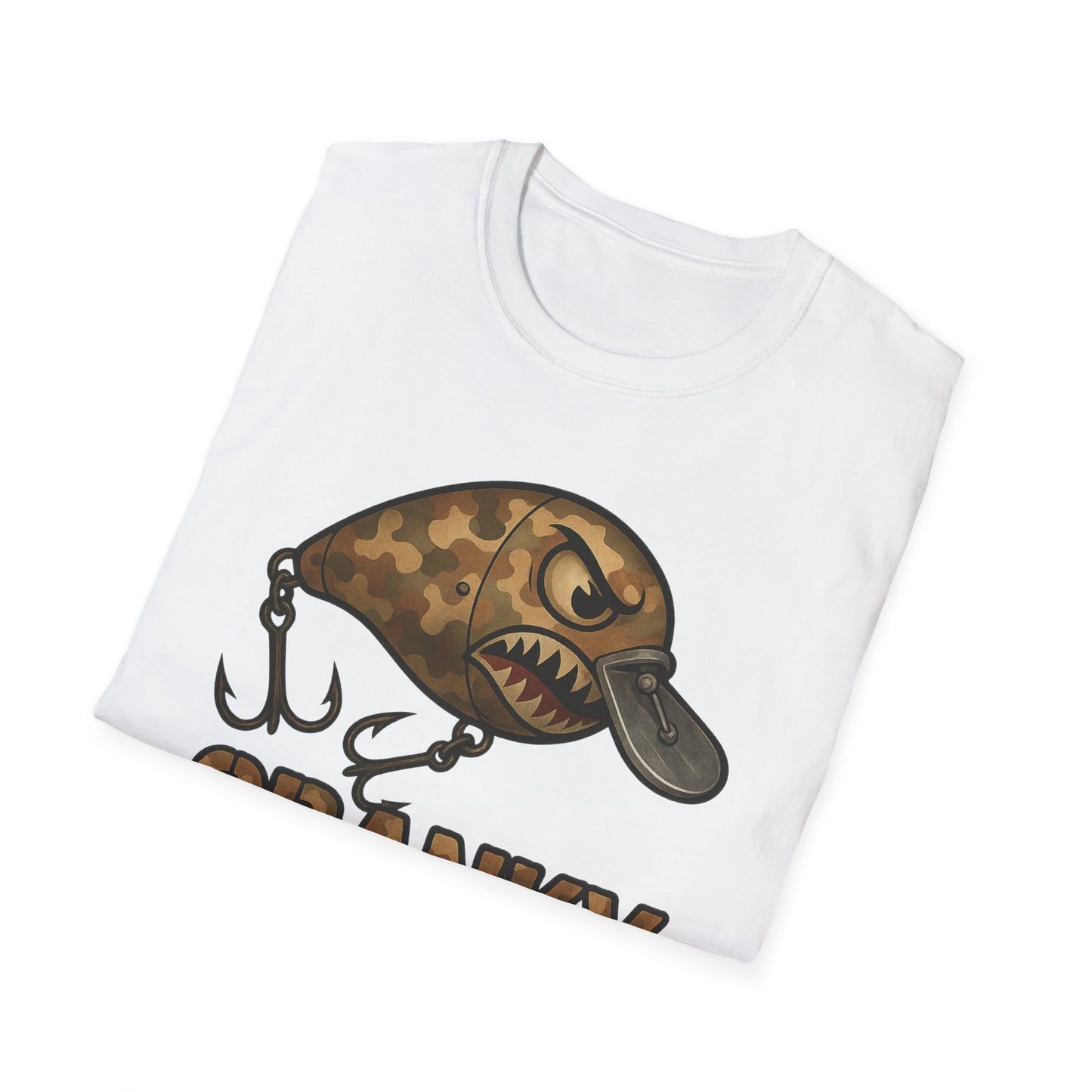 CRANKY Camo Series Crankbait Shirt – Tactical Bass Fishing Tee -Bomber Style