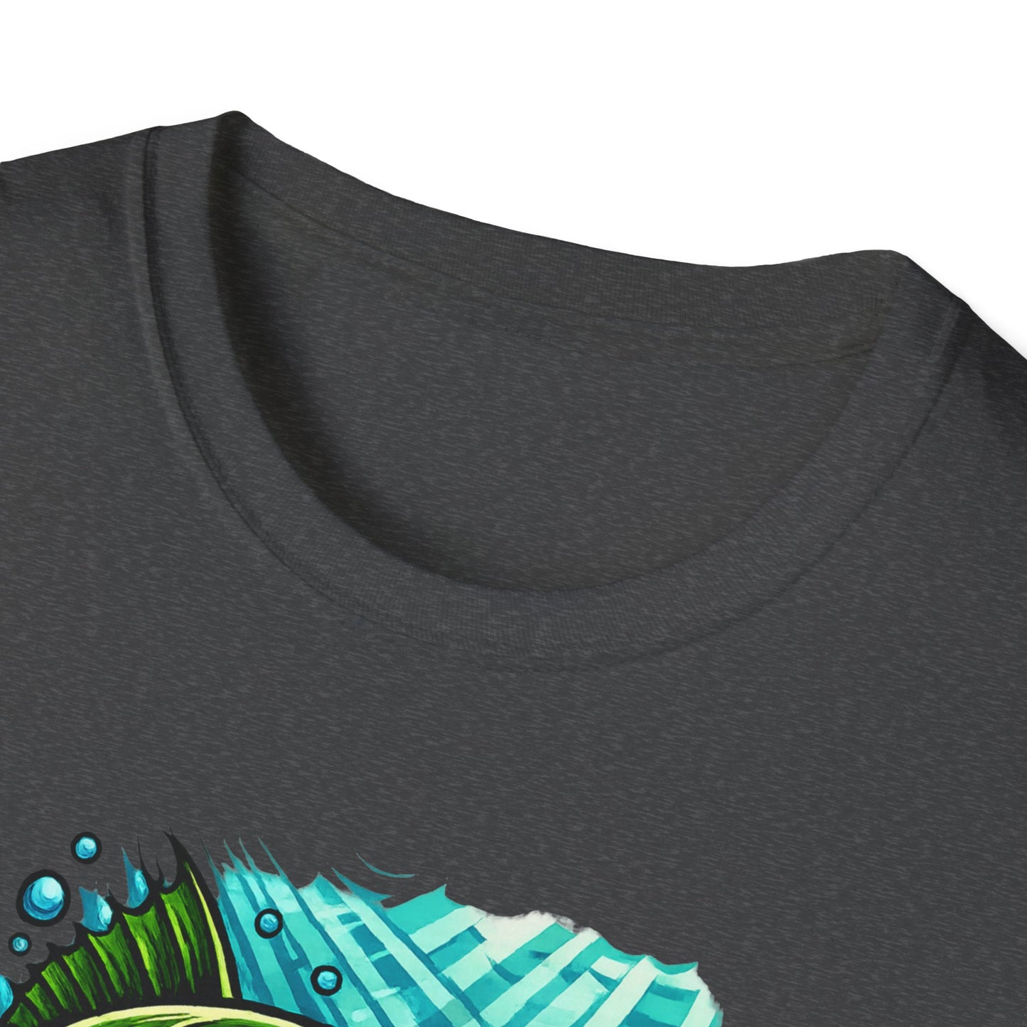 Hooked Fury – Vivid Underwater Bass Strike Fishing Shirt - Glidebait fishing