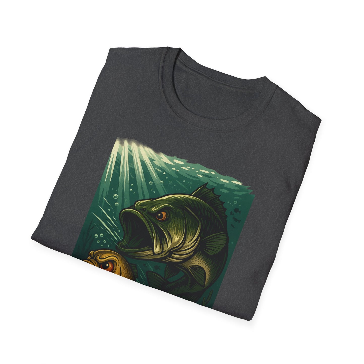 “Cranky Bass Chase – Bold Underwater Crankbait Attack Design”
