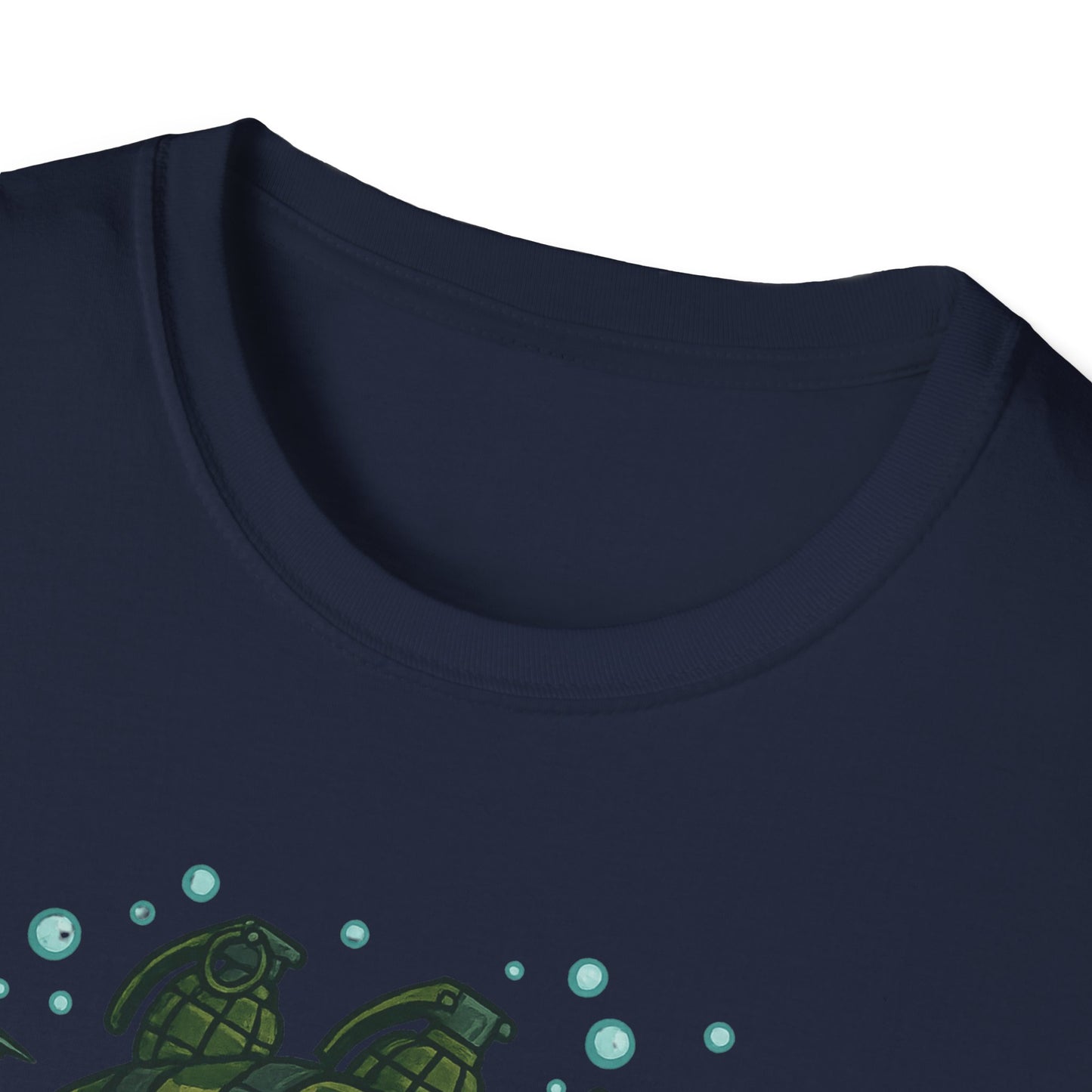 Cranky Grenade Lure Ambush Tee – Tactical Bass Fishing Cartoon Shirt