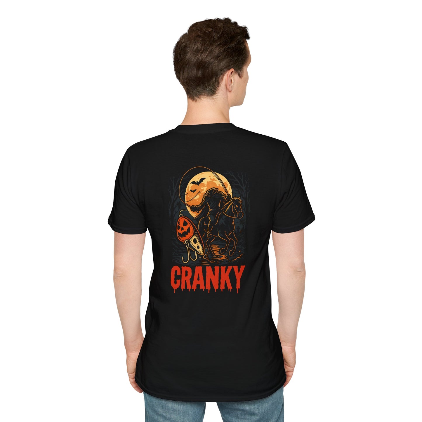 Cranky Headless Horseman – Halloween Fishing Shirt